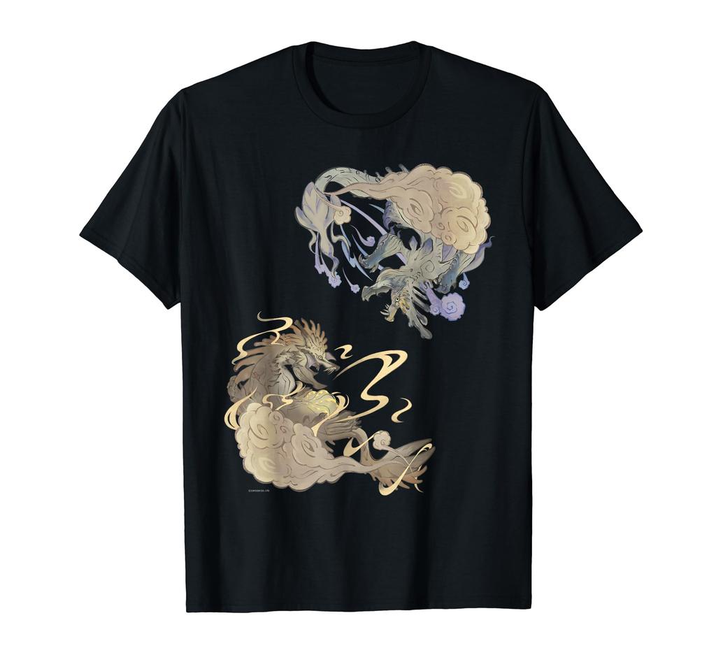 MONSTER HUNTER RISE Naruhata Hime & Ibushi Makihiko T-shirt