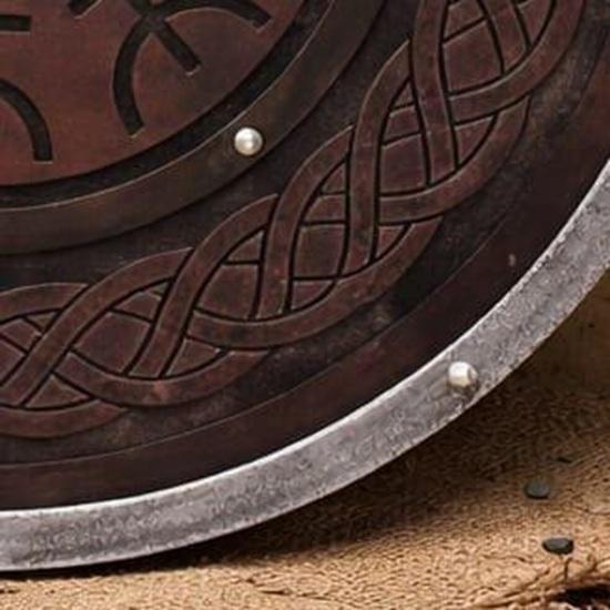 Viking Vegvisir Shield Wall Decor Norse Viking Home Decor Medieval Nordic Shield Gift 60.96 Cm