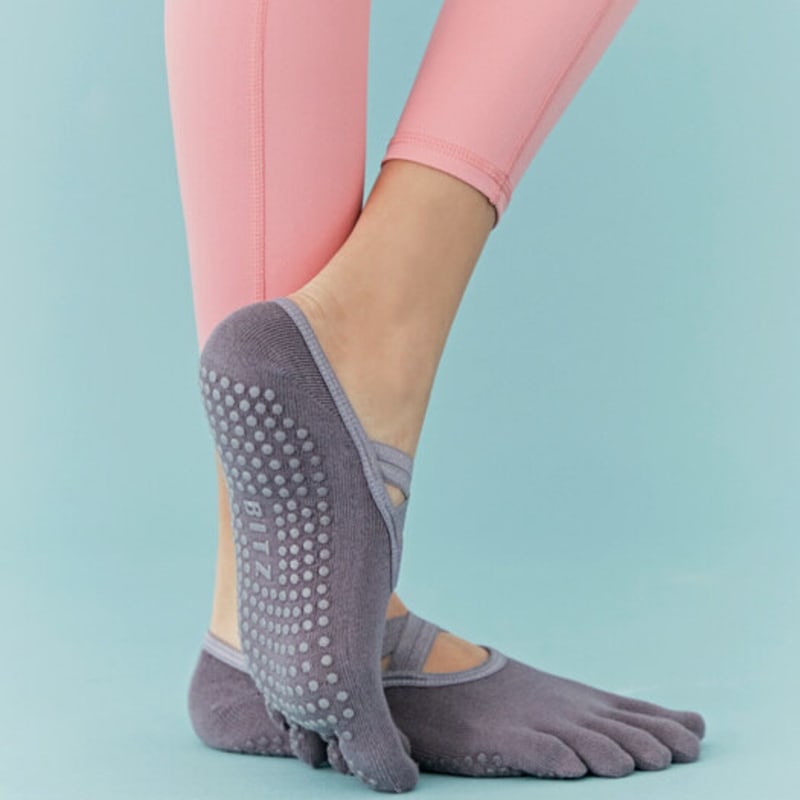 

bananasisters BITZ Icon Носки для йоги 4 цвета gray