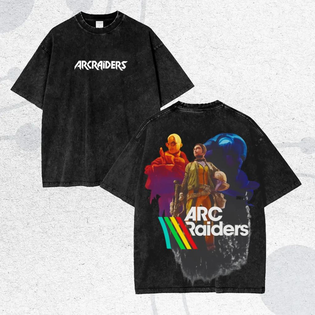 ARC Raiders TShirt T Shirt for Unisex and Women T Shirt Unisex Luxury Washed TShirt Fashion Popular High Quality Tops