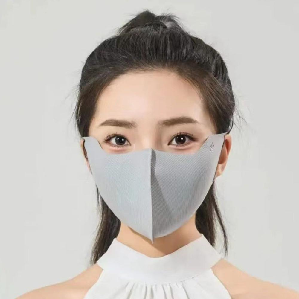 Breathable Ice Silk Mask Traceless Anti-sun Mask Hot Sale Sunscreen Mask  Four Seasons