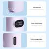 Small Handheld Fan 100 Speed Adjustable LCD Display USB Rechargeable Summer Cooling Fan Portable Travel Mini Personal Fan
