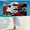 Personalized Customized Proof Beach Towel with CM Punk Pattern - Soft, Absorbent, Quick-drying, Perfect Swimming, Camping&bathing