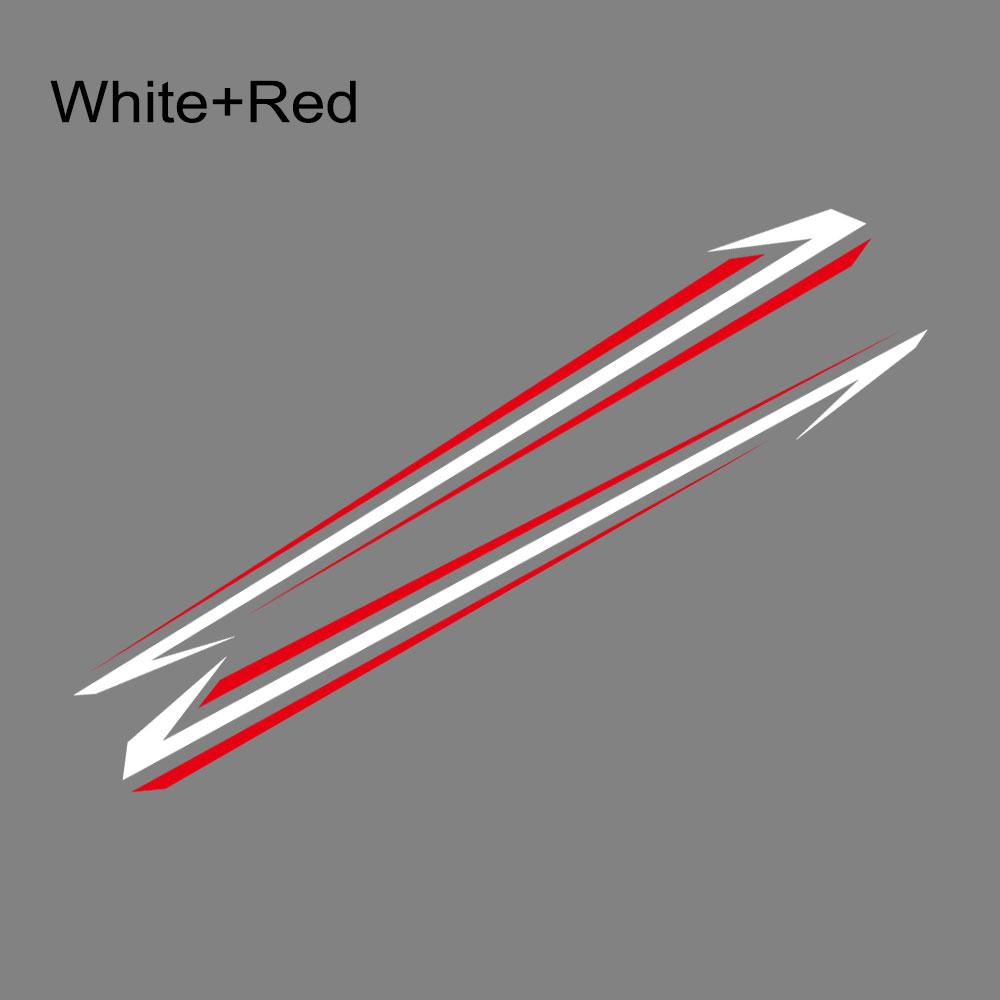 2PCS Car Door Side Stripes Stickers For Suzuki Swift Sport Styling Vinyl Decals Auto Body Tuning Decoration Stickers Accessories