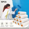 10PCS 4 Inch High Absorption Foam Paint Roller Covers Mini Foam Paint Roller Sleeves Painting Decorating Sponge Paint Rollers