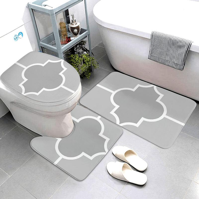 Anti-slip Bath Mat Bathroom Small Rug Shower Mat Nordic Foot Mat Entrance Door Kitchen Mat Balcony Room Mat Bathtub Toilet Rug
