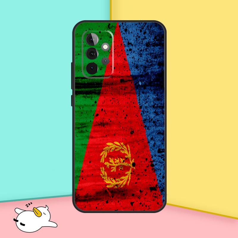 Eritrea Flag Case For Samsung Galaxy A15 A55 A35 A52 A32 A12 A16 A26 A36 A56 A53 A33 A13 A14 A34 A54 A17