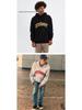 Men's Hip Hop Kanye Letter Embroidered Fleece Hoodie