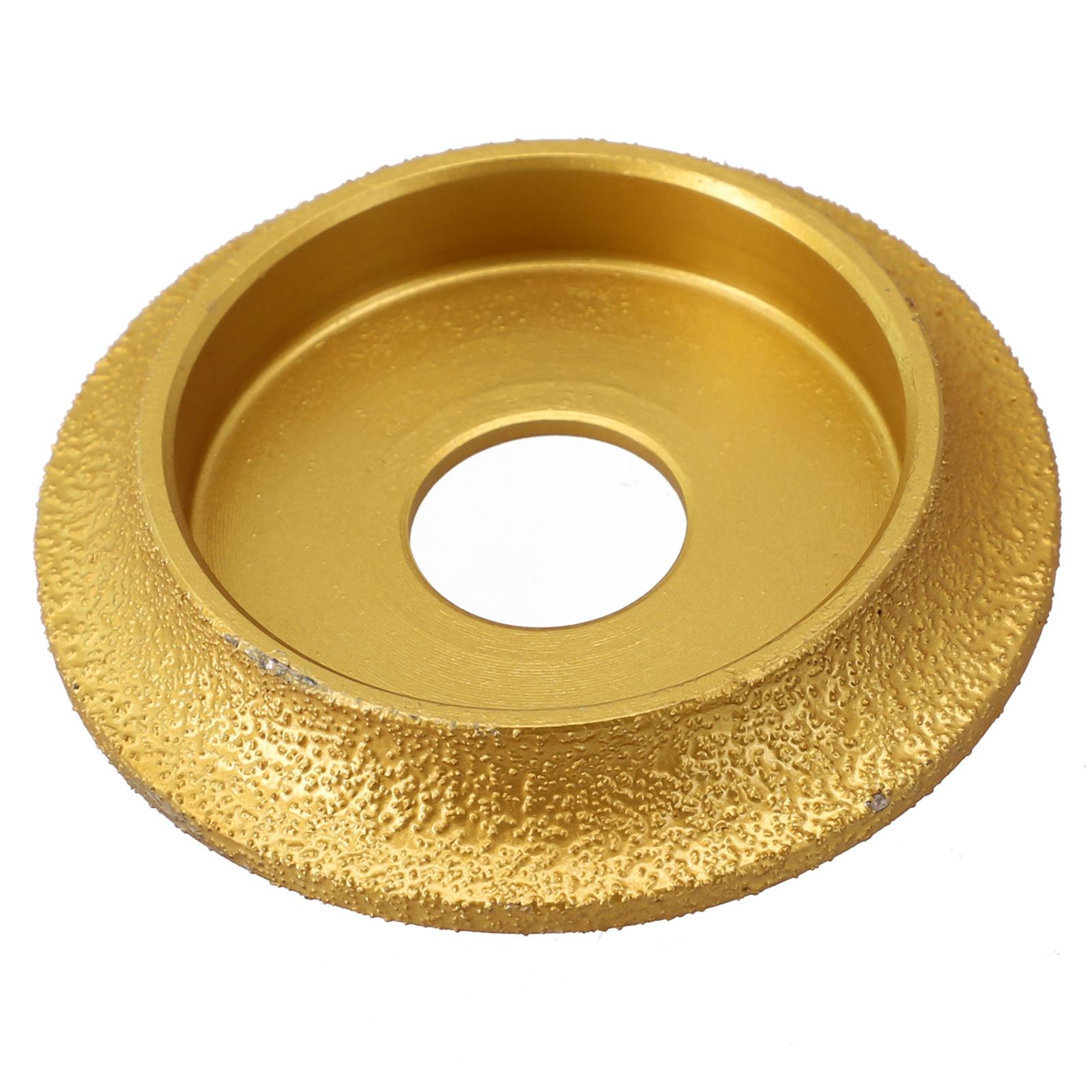 

1 шт. Алмазный шлифовальный круг с вакуумной пайкой, профилированный кромочный шлифовальный диск для мрамора, гранита, керамики, стекла, абразивные инструменты, запчасти