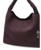 Athe Vanessabruno Purple Neoprene Weaving Shoulder Bag L Aaba6E851U3