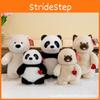 Cute Panda Plush Toy Original Design Soft Short Plush Stuffed Animal Birthday Gift 30cm