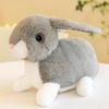 Bunny Charming White Plush Toy Perfect Stuffed Rabbit Doll Gift For Children