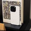 Minimalist dot pattern design phone case suitable for iPhone17 16 15 14 13 12 11Pro/Max/Plus anti drop and shockproof back cover