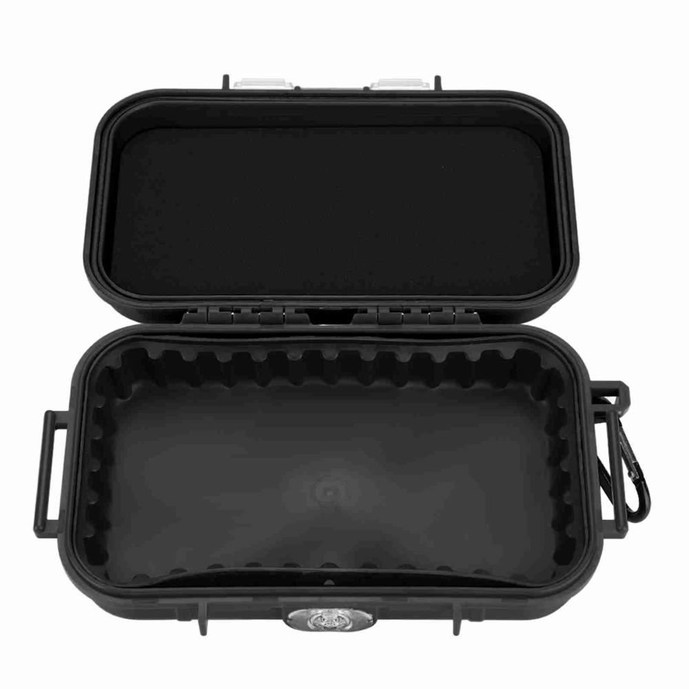 ABS Dry Box Hard Shell Airtight Container Durable Shockproof Case Camping
