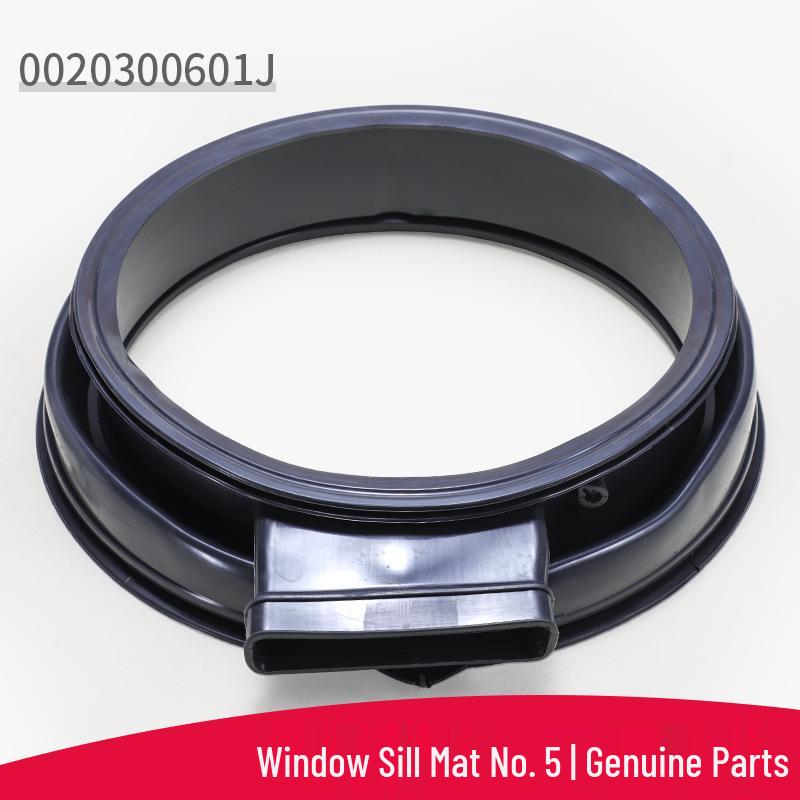 Drum Washing Machine Door Seal Gasket & Window Pad Replacement Set