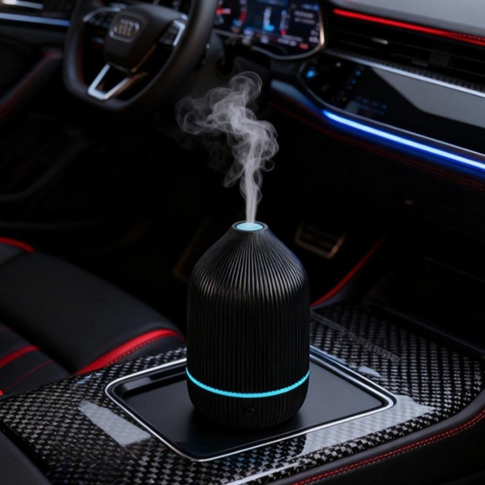 2-in-1 Soundwave Technology Diffuser LED Mood Light Essential Oil Diffuser Home Decor