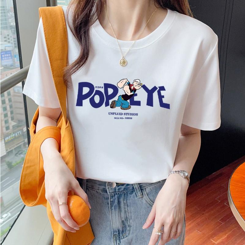 VEZFAA Damenmode Casual Sommer Frühling Kurzarm O-Ausschnitt Blusen & Hemden