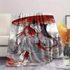 1 Pezzo Coperta in Flanella con Stampa Cartone Animato, Alta Qualità Confortevole per Tutte le Stagioni, Decorazione per la Casa, Calore e Comfort, Perfetta per Regalo di Natale Compleanno