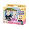 Sylvanian Families Doll Chocolat Rabbit Grandfather Grandmother W-68 ST Mark Certified 3 years older Toy Dollhouse EPOCH