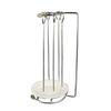Stainless Steel BBQ Skewer Set Detachable Hanger Skewer Stand Barbecue Fork Holder  Backyard
