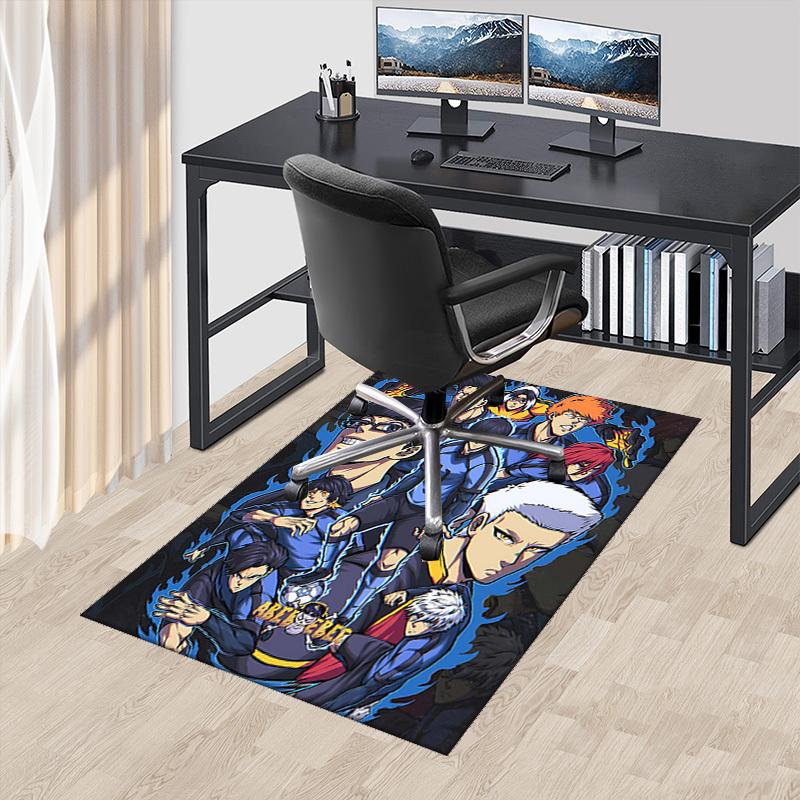 

1pc Anime Cartoon Design Haikyuu!! Chair Mat - Seasonal Gift for Office, Home Decor, Living Room, Bedroom, Game Room, Dormitory Carpet.Q057 60cm by 90cm