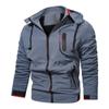 Fall men's heavy casual jacket Jacket Baseball jacket hooded men's jacket