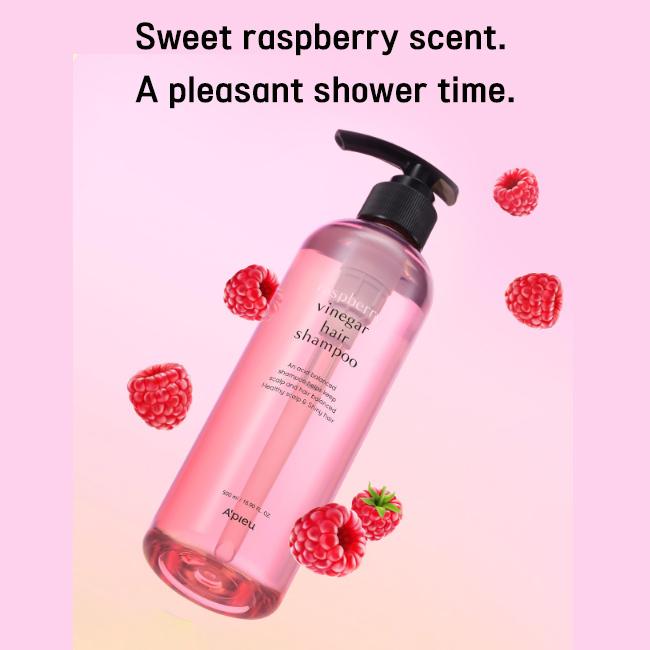 A'PIEU Ocet do włosów malinowy 200ml, Ocet do włosów miętowy 200ml, Szampon z octem do włosów 500ml (13 opcji)