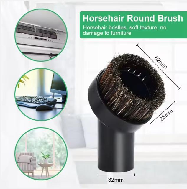 2025 Accesorii pentru aspirator din 6 piese, accesorii universale pentru aspirator, pentru Karcher, Miele, Siemens, AEG,