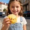 Cartoon Dumpling Squeeze Toy with Glitter, Stress Relief Dough Stress Ball Fidget Toy, Soft Simulated Steamed Bun Sensory Toy