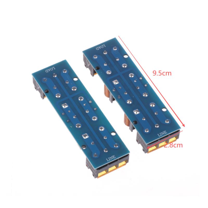 6A 25A Emi Filter Power Filter Board High-Frequency Two-Stage Power Low-Pass Filter Board Emc Audio Amplifier Purifier