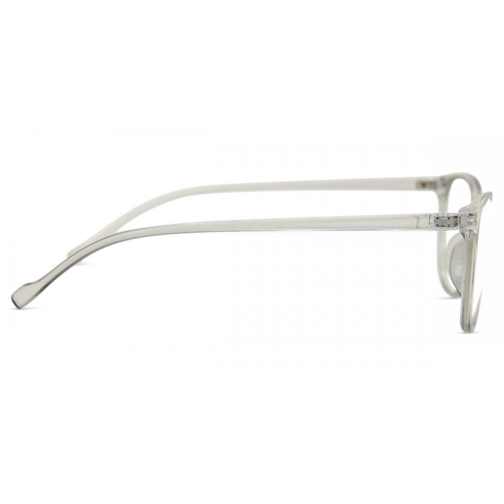 Full Rim Oval Transparent Grey Smartbuy Collection Cam 2437 C8 Fashion Unisex Eyeglasses