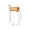 Creative and Simple Japanese Toilet Roll Paper Holder Toilet Paper Rack Oak Solid Wood Tissue Holder