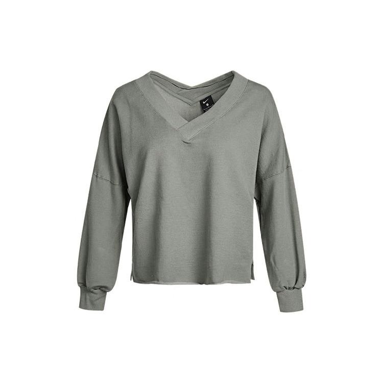 Nike (WMNS) AS W NY LUXE OFF MAT FLC VNCK LIGHT ARMY Women s DA0773-320 L