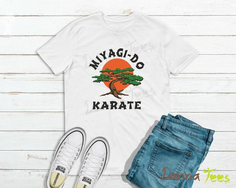 MiyagiDo Karate Kid Inspired Retro Gift TShirt Unisex S 5xl 100Cotton