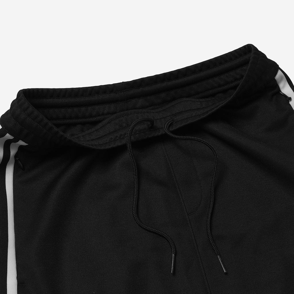 adidas Originals 3-Streifen Color-Block Elastischer Bund Sportlich Lässig Langer Rock Damen Unterteile Schwarz IR6101