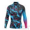 Surfing Suit Diving Top Men's Sunscreen Split Long-sleeved Swimming Snorkeling Quick-drying