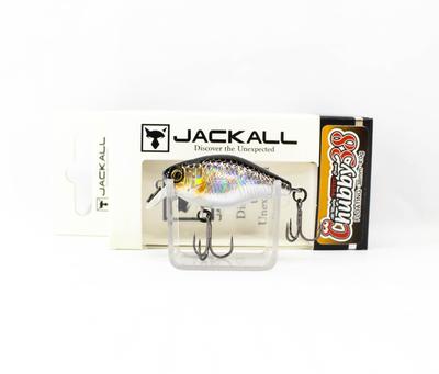 Jackall Baculatá 38F Plávajúca nástraha HL Strieborná a Čierna (7998)