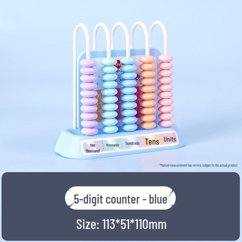 Версия Ренцзяо: Счеты для второго класса - 13 стержней, 7 косточек и Пятикосточковые счеты Суцзяо для третьего класса