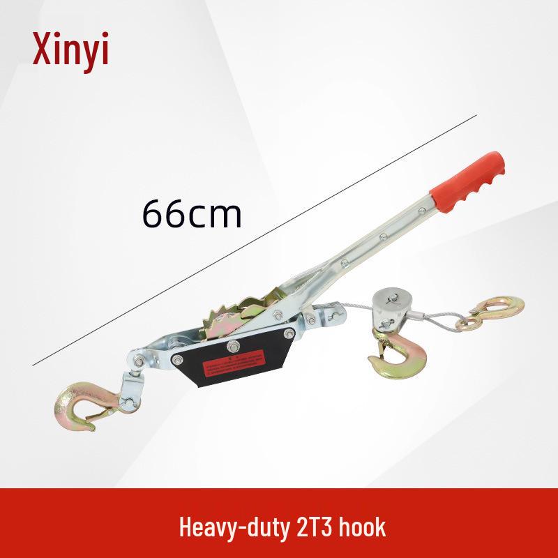 1-4 Ton Double Hook Steel Wire Rope Tensioner
