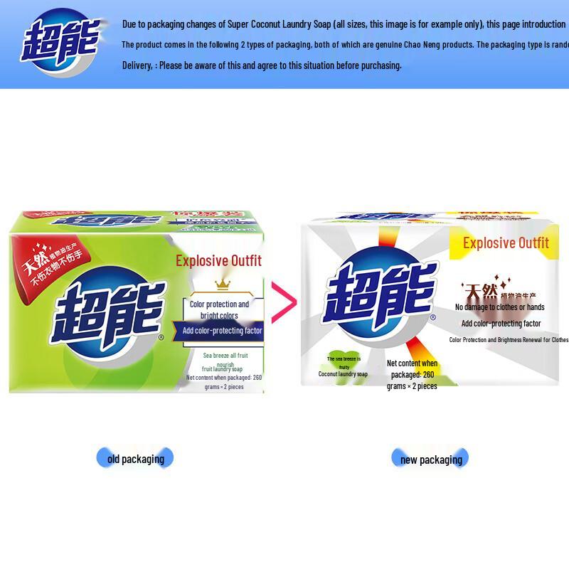 ChaoNeng Transparent Laundry Soap