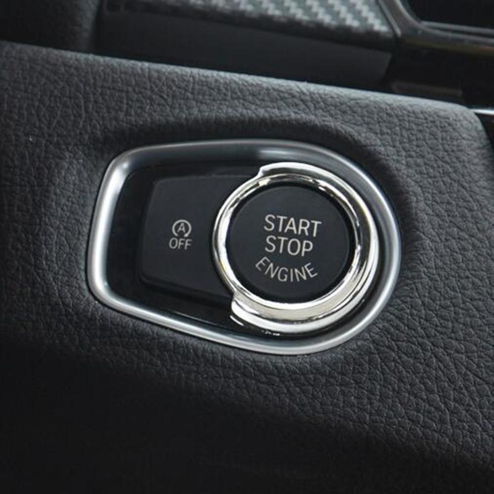 Για BMW Σειρά 1 2 3 4 X1 F48 F20 F21 F30 F32 F33 F34 F36 F45 F46 Αυτοκόλλητα Κουμπί εκκίνησης κινητήρα Αυτοκόλλητα Κάλυμμα με μπρελόκ