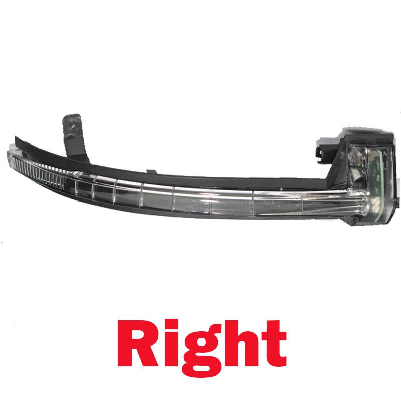 For VW Touareg 2011-2018 Car Left and Right Mirror Blinker Turn Signal Led Light Indicator Repeater Lamp 7P6949101 7P6949102