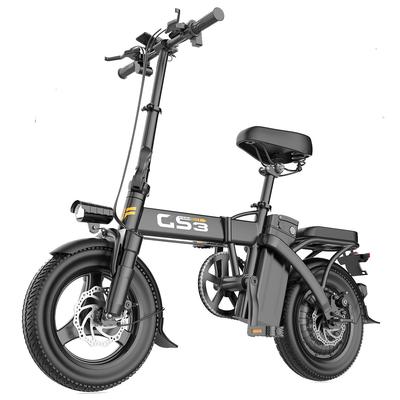 Toofly GS3 Składany Rower Elektryczny dla Dorosłych Silnik 250W Bateria 48V15AH Opony 14 Calowe Składany Rower Elektryczny Miejski Dojazd do Pracy Codzienna Jazda E-Rower