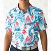 Mens Womens Golf Polo Shirts Quick Dry Stretch T Tennis Badminton Sports