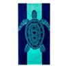 Strandtücher Tropische Tiere Blau Einzigartiges Design Mehrere Größen Baumwolle Badetücher Geeignet Für Kinder Und Erwachsene