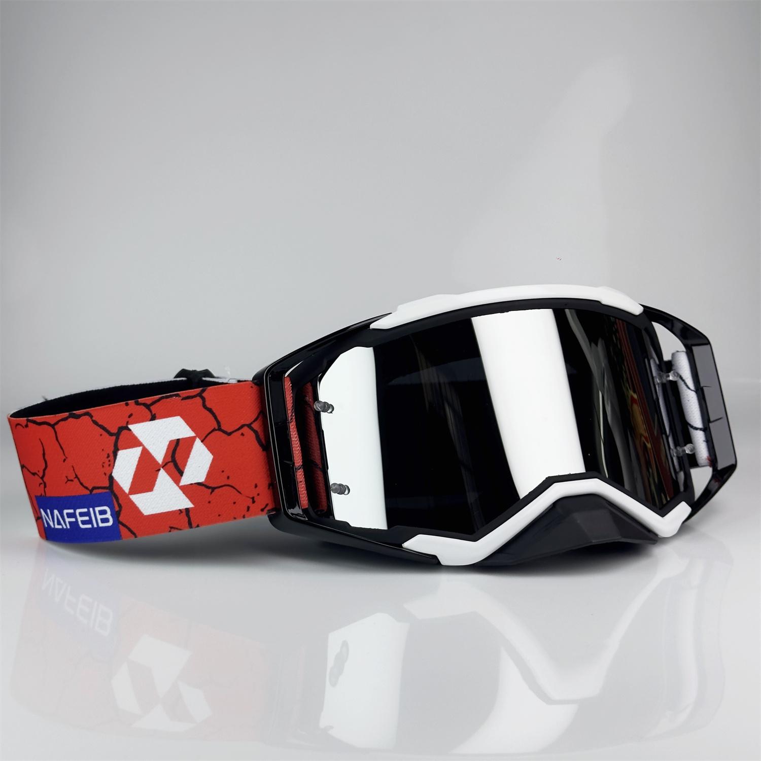 

Off-Road Goggles - Tough Protection, Dirt Bike Eyewear, Motocross Gear, Anti-Fog, UV Protection, Adjustable Strap