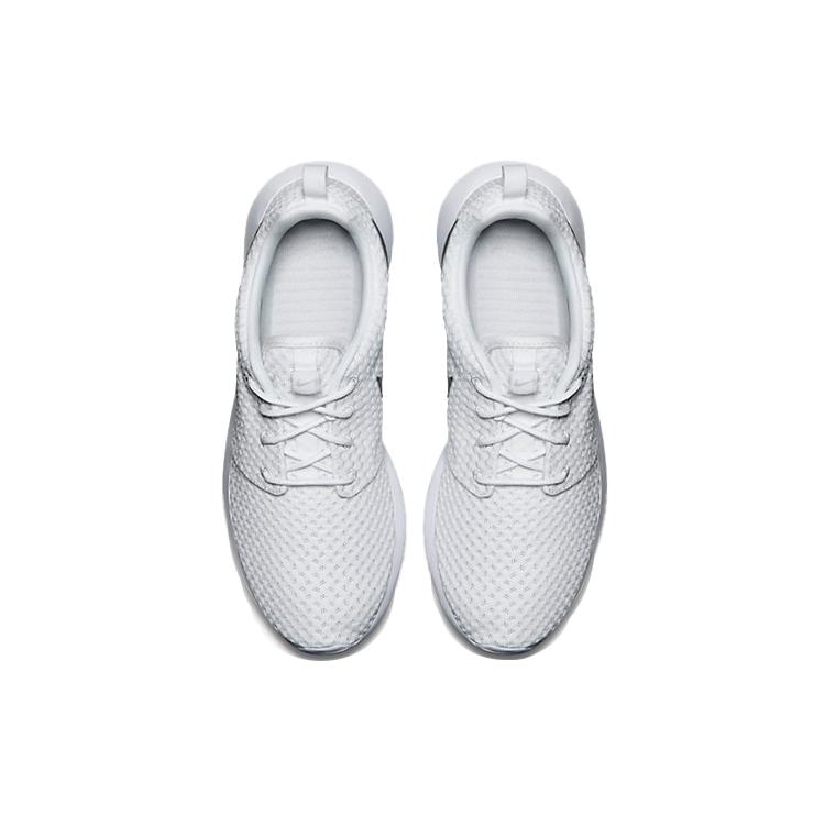 New Nike Roshe One Br White Metallic Platinum Women's 724850-100