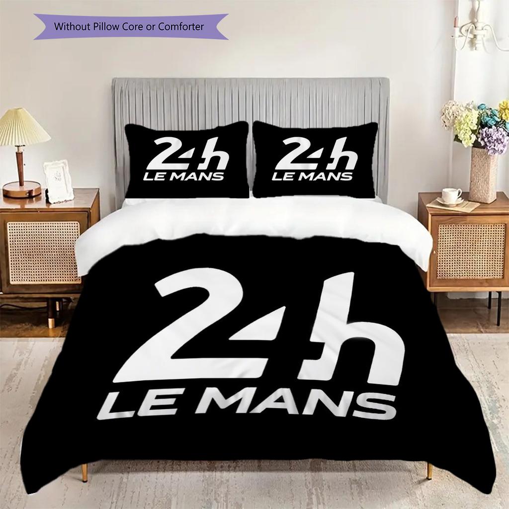 Precision Bedding (1 * Duvet Cover + 2 * Pillowcase, Without Core) 2D Flat Bedding Set Duvet Cover and Pillowcase Christmas Birthday Gift