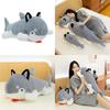 Creative Shark Dog Plush Toy With Soft Pp Cotton Filling For Kids Sleep Pillow Gift
