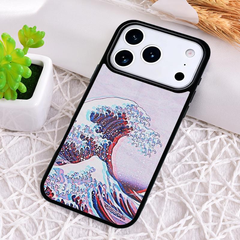The Great Wave Off Kanagawa Shockproof Phone Case for iPhone 17 Air 16e 15 11 12 14 13 Pro Max Cover Coque